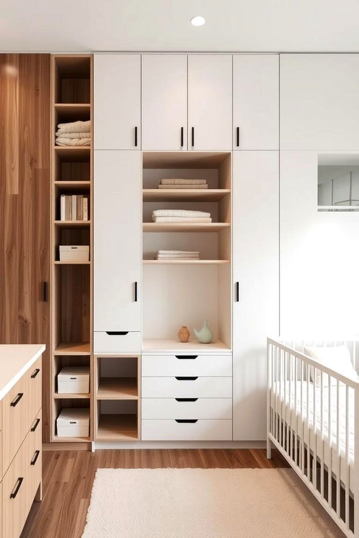 Choose Versatile Functional Furniture - 22 Minimalist Nursery Ideas
