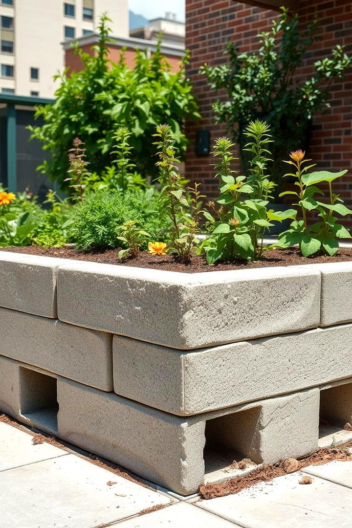 Cinder Block Raised Beds - 22 Inexpensive Raised Garden Bed Ideas