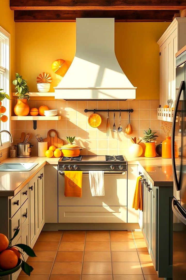 Citrus Inspired Brightness - 22 Colorful Kitchen Ideas