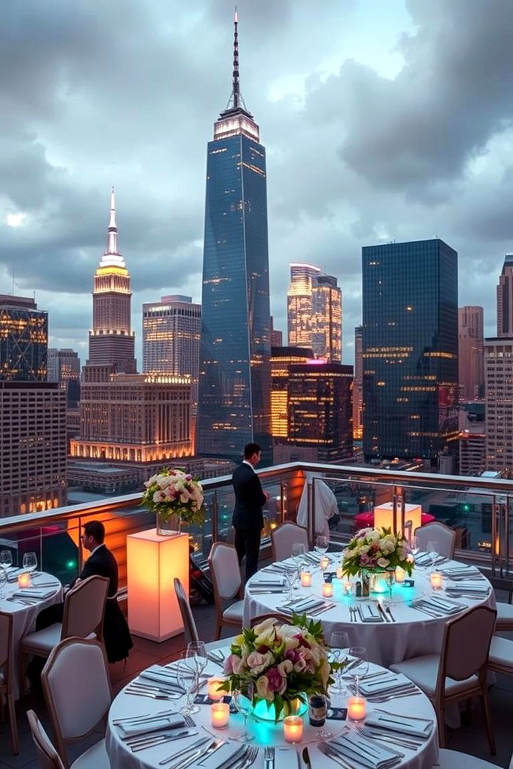 City Skyline Celebration - 22 Destination Wedding Ideas