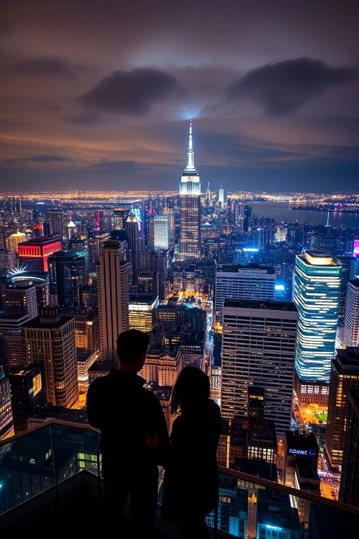 City Skyline Magic - 22 Wedding Proposal Ideas