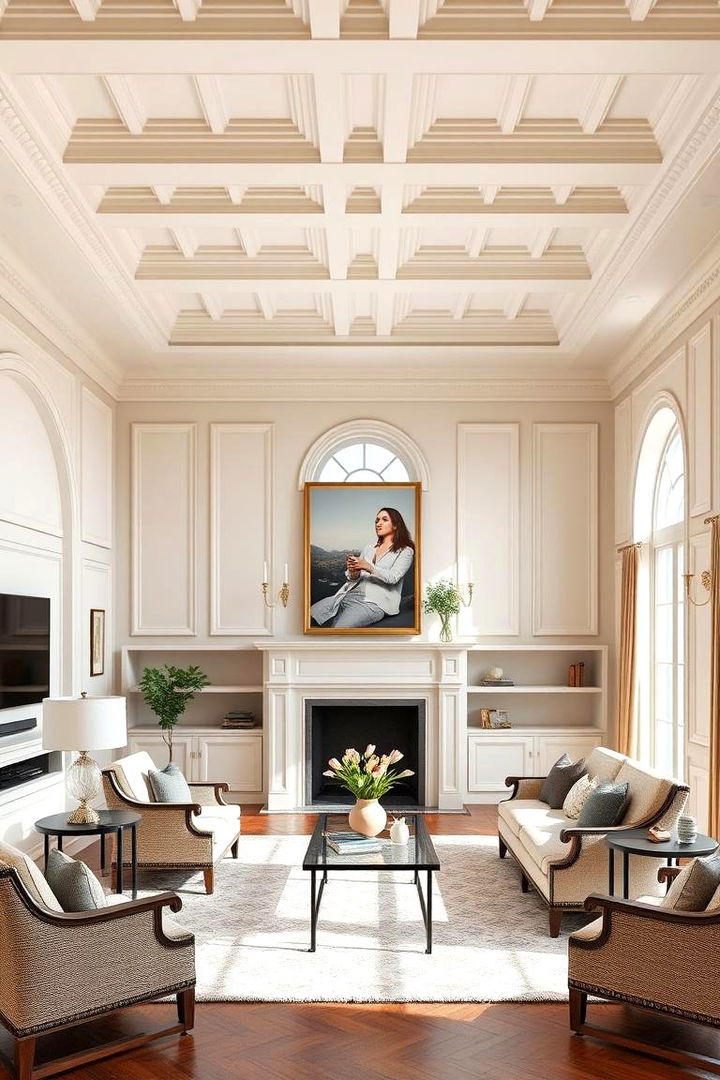 Classic Architectural Details - 22 Pottery Barn Living Room Ideas