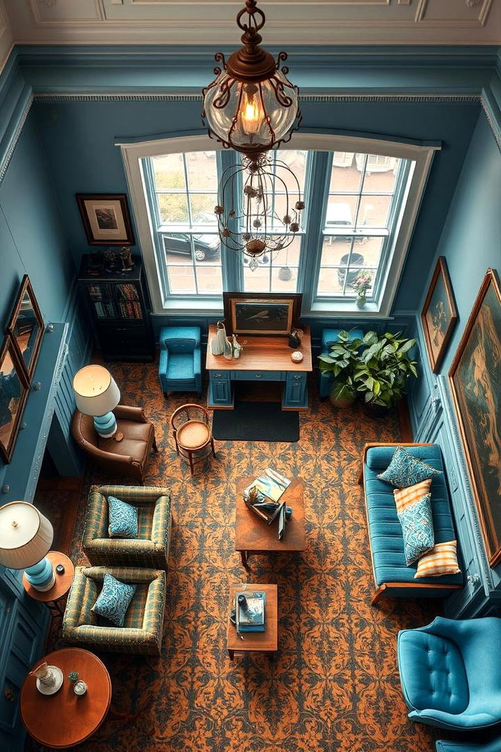 Classic Blue with Timeless Appeal - 22 Blue Living Room Ideas