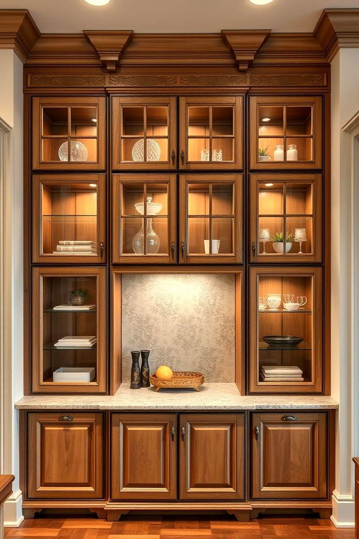 Classic Built in Cabinetry - 22 Craftsman Dining Room Ideas
