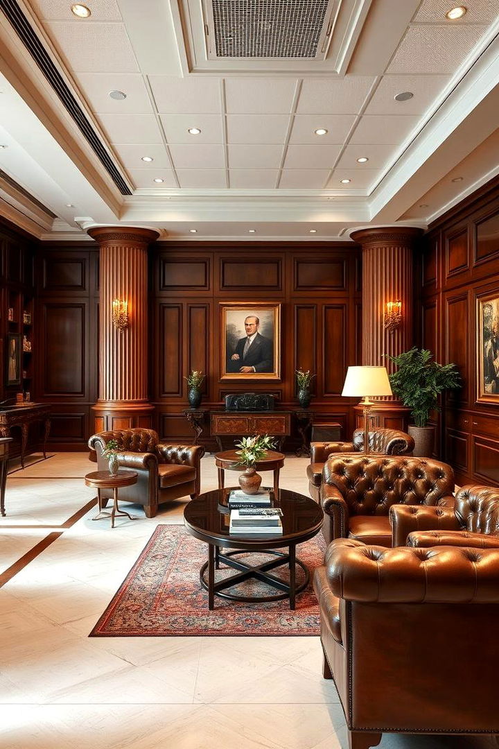 Classic Corporate Elegance - 22 Office Interior Design Ideas