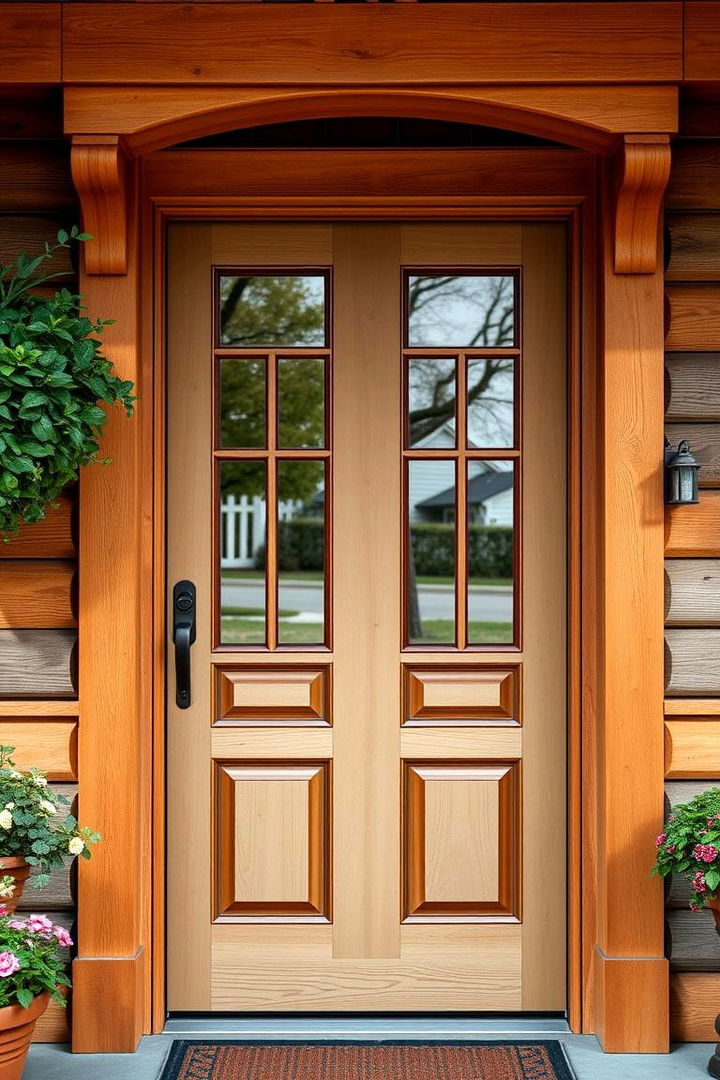 Classic Craftsman Detailing - 22 Exterior Door Trim Ideas