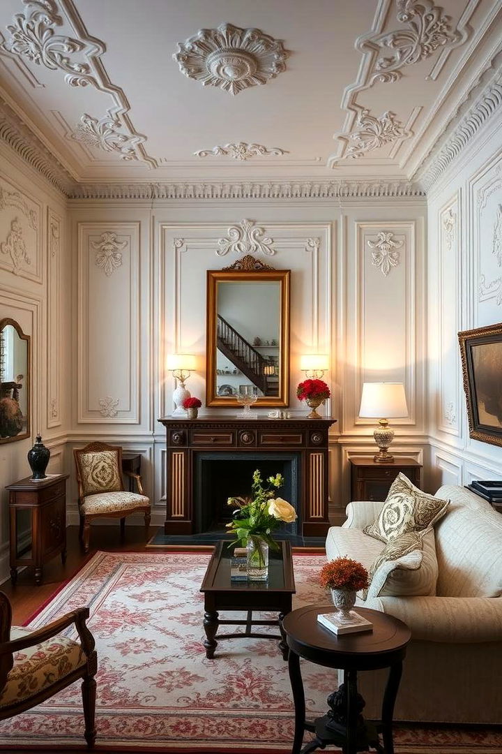 Classic Detailing - 22 Ralph Lauren Living Room Ideas