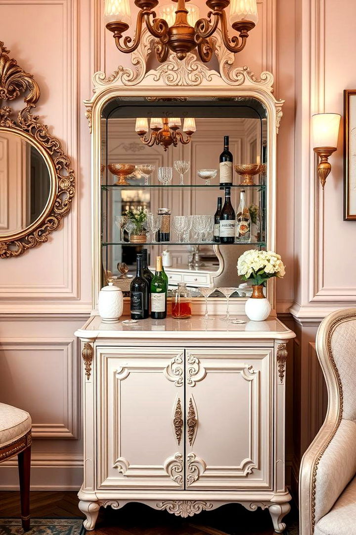 Classic Elegance Mini Bar - 22 Mini Bar Ideas