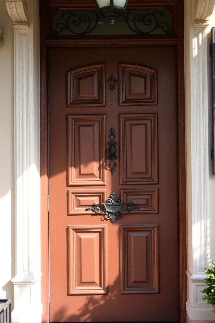 Classic Elegance Redefined - 22 Brown House Front Door Colors