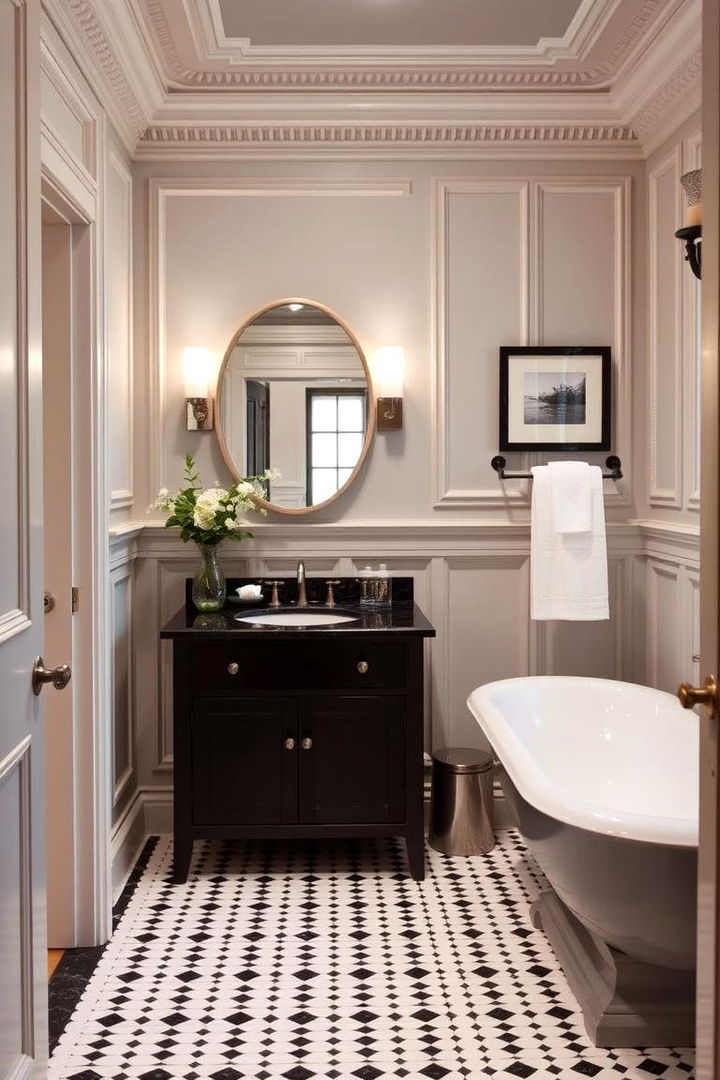 Classic Elegance with a Twist - 22 Family Bathroom Ideas
