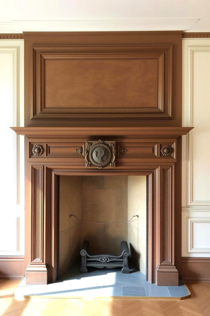 Classic French Detailing - 22 French Country Fireplace Ideas