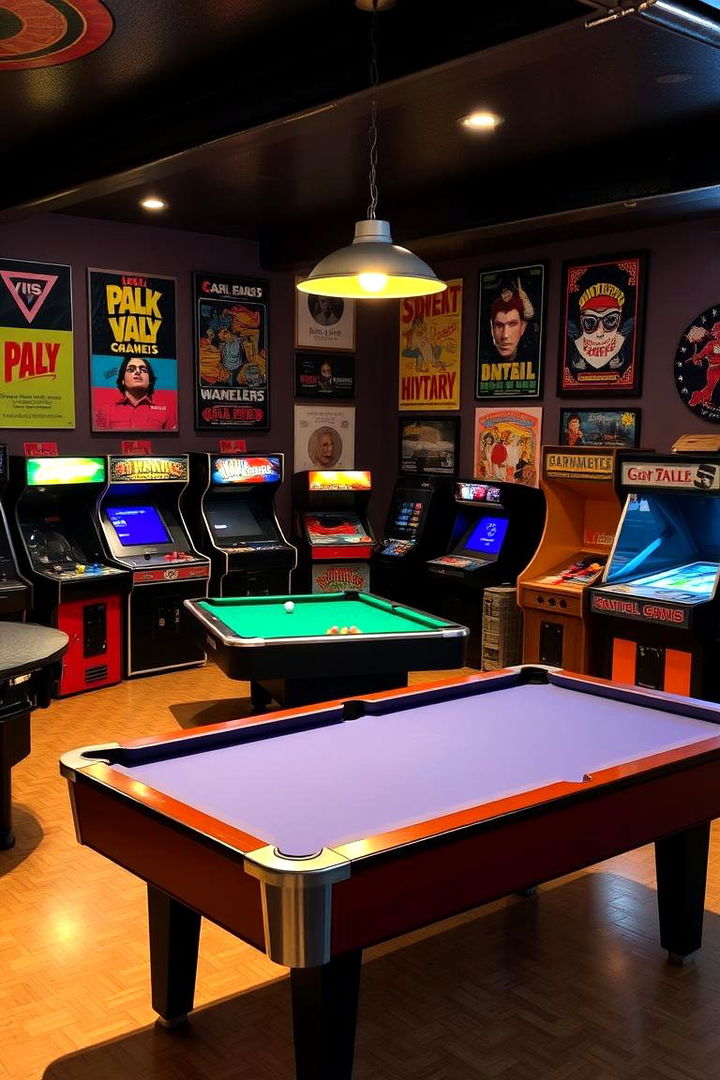 Classic Game Room Haven - 22 Man Cave Ideas