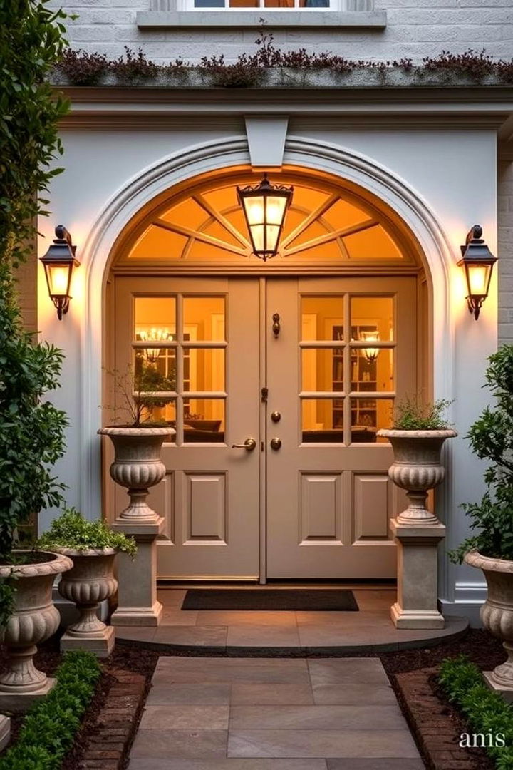 Classic Garden Entryway Accents - 22 Victorian Front Garden Ideas