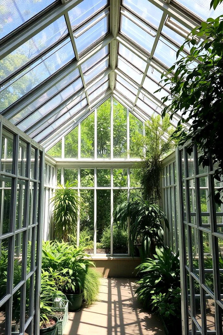 Classic Glass Greenhouse Retreat - 22 Greenhouse Ideas