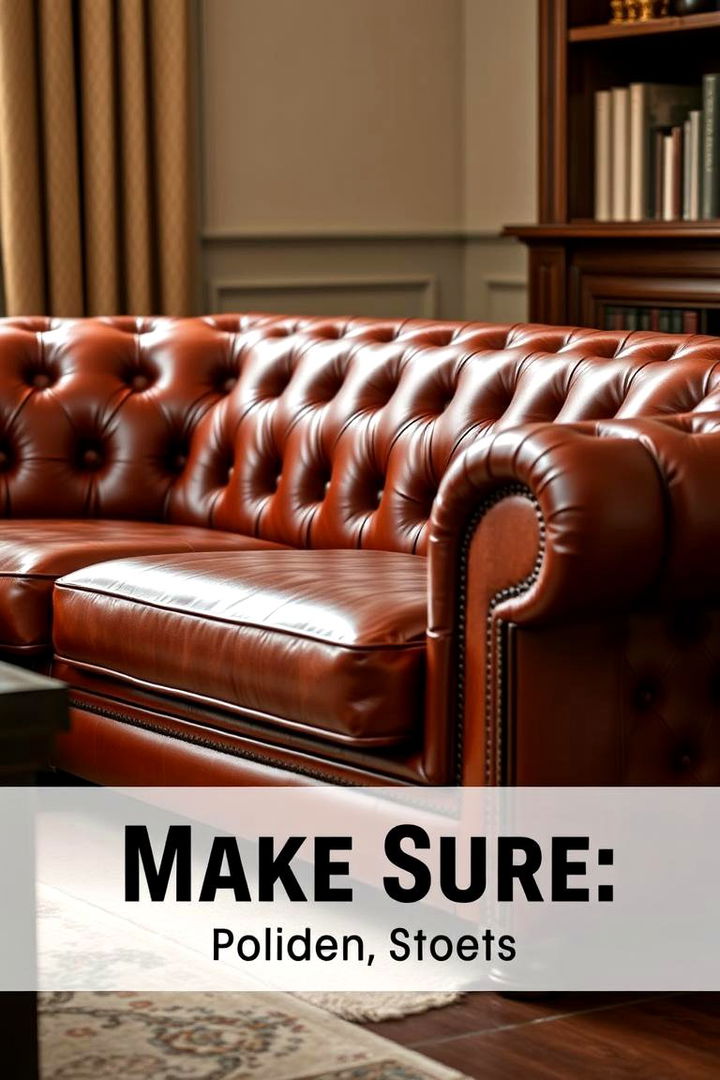 Classic Leather Sophistication - 22 Living Room Couch Ideas