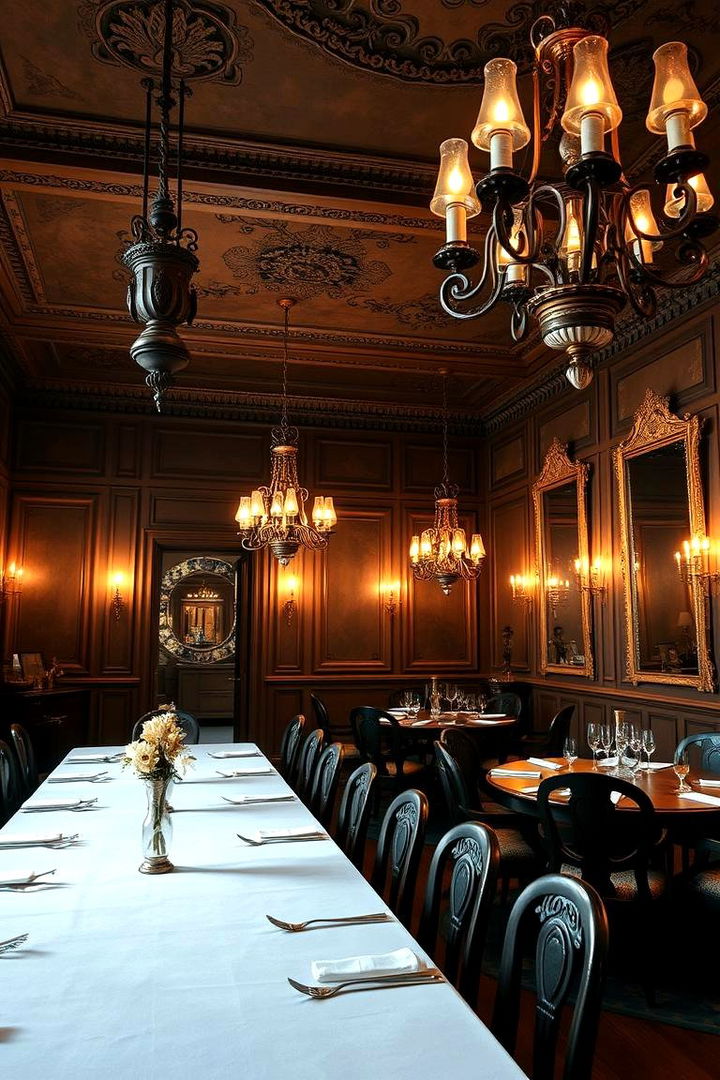 Classic Lighting Fixtures - 22 Vintage Dining Room Ideas