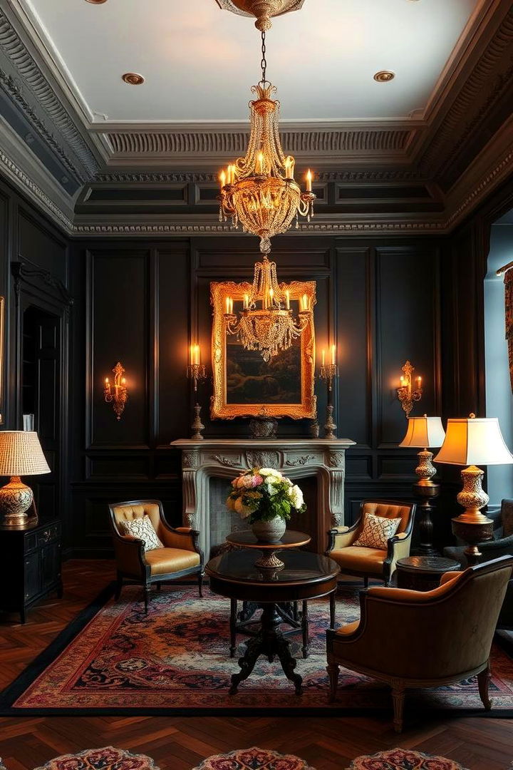Classic Luxury - 22 Black Shiplap Wall Ideas