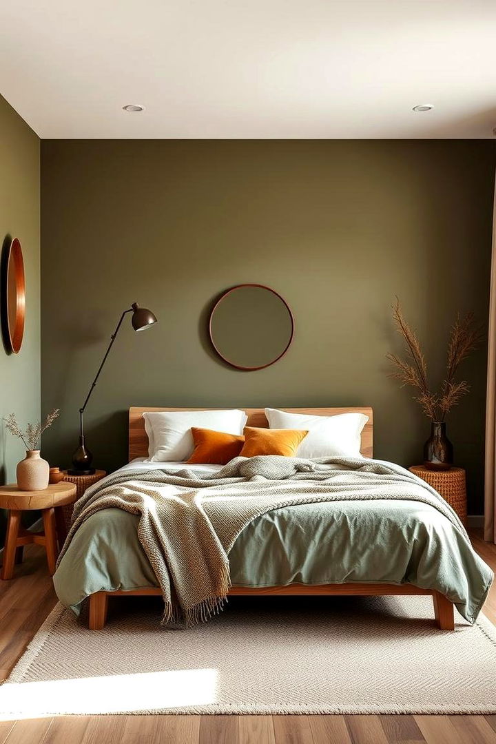 Classic Olive - 22 Bedroom Paint Colors