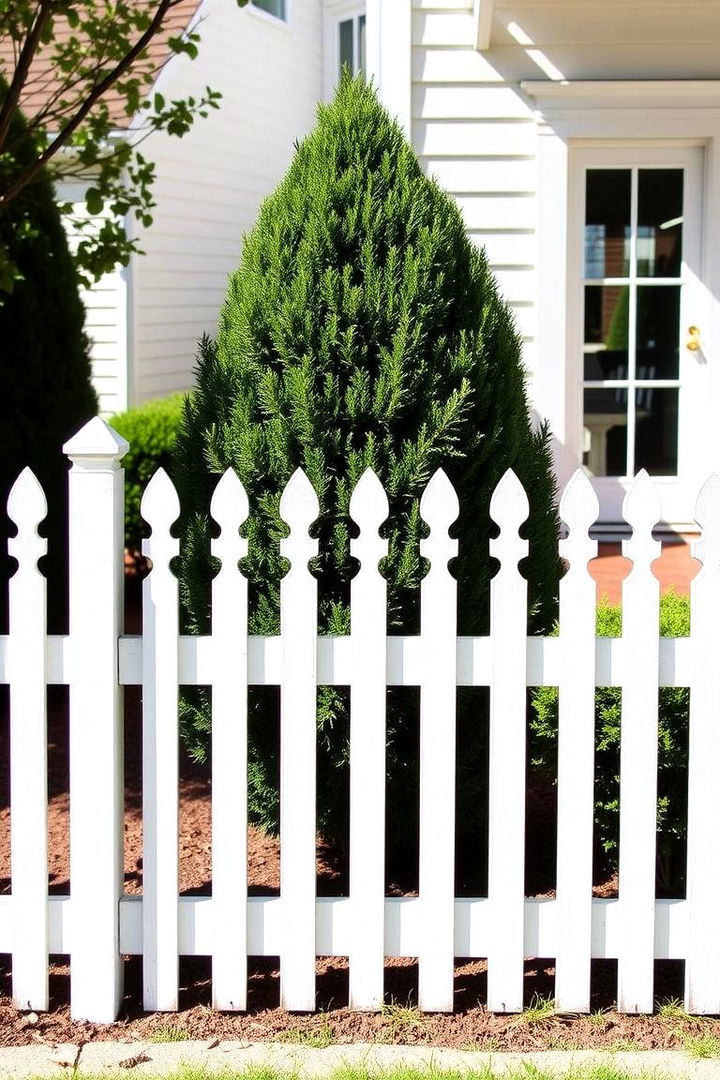 Classic Picket Fence Appeal - 22 Front Yard Fence Ideas