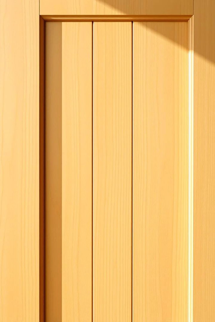 Classic Pine Appeal - 22 Stained Front Door Ideas