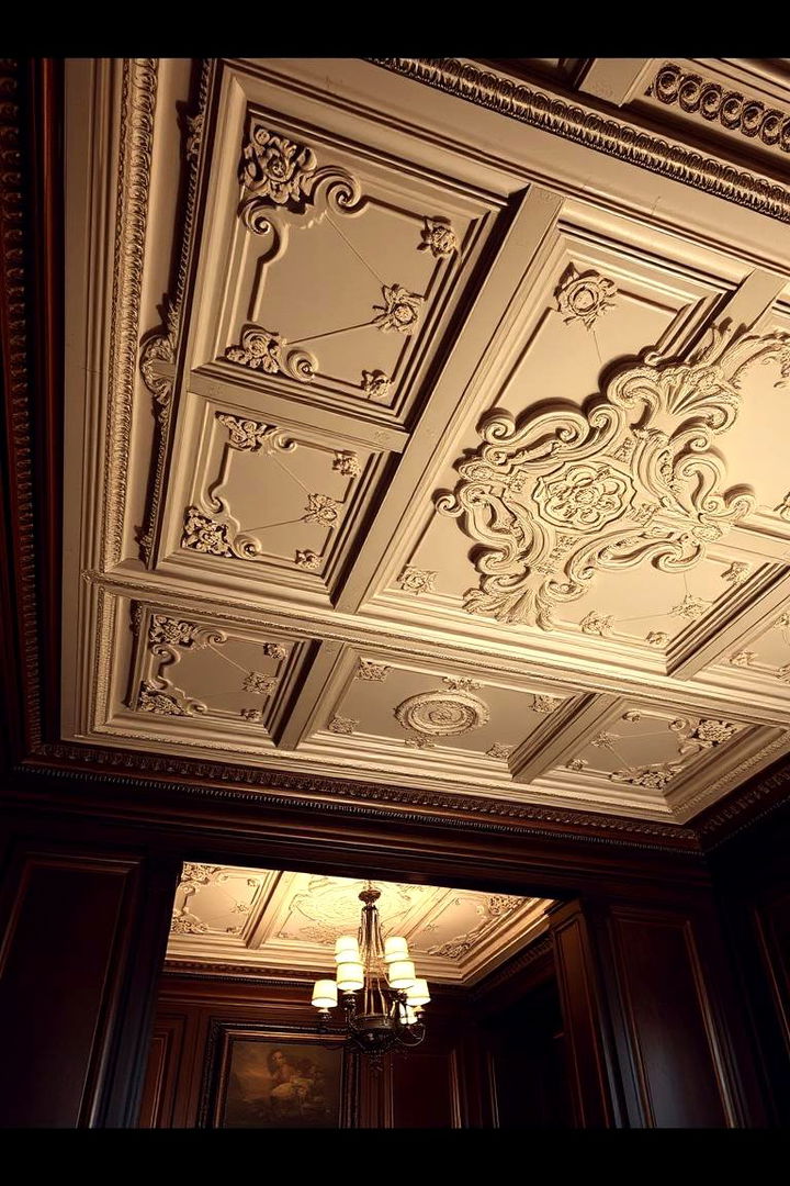 Classic Pop Ceiling Detailing - 22 Pop Ceiling Design Ideas