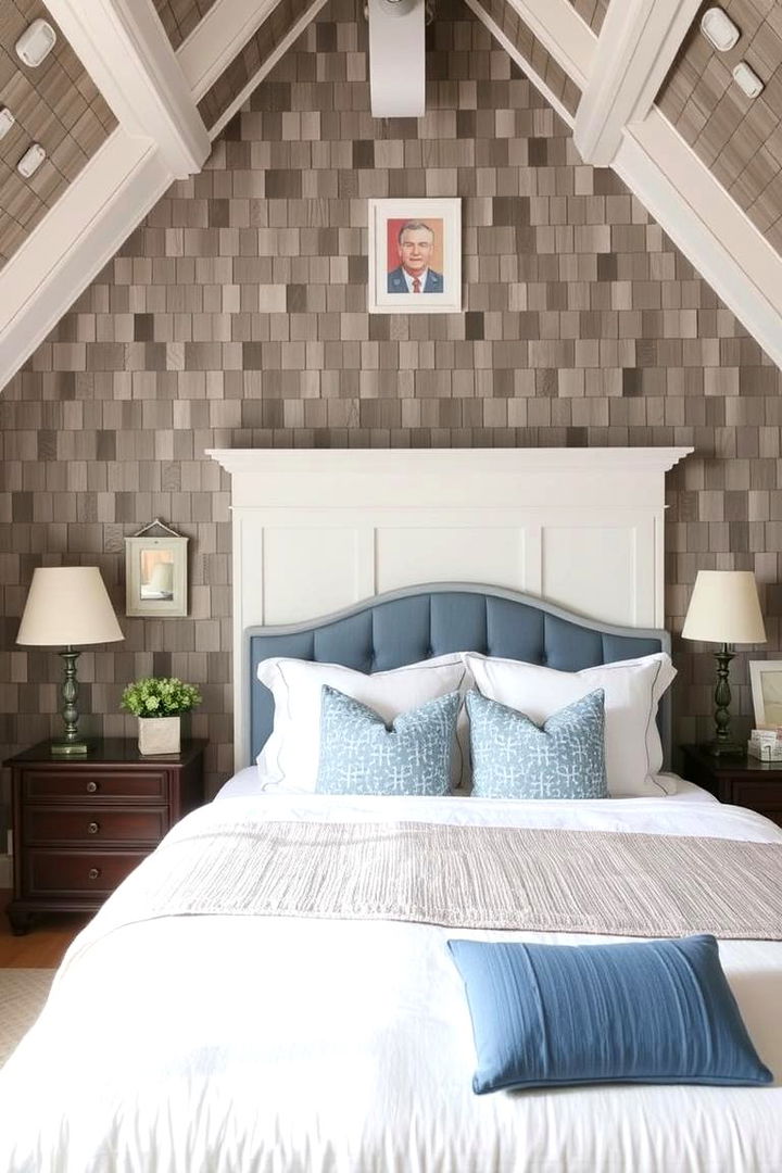Classic Shingle Chic - 22 Cape Cod Upstairs Bedroom Ideas