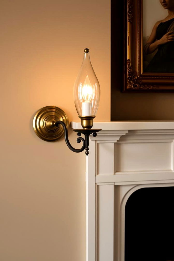 Classic Sophistication - 22 Fireplace Sconces Ideas