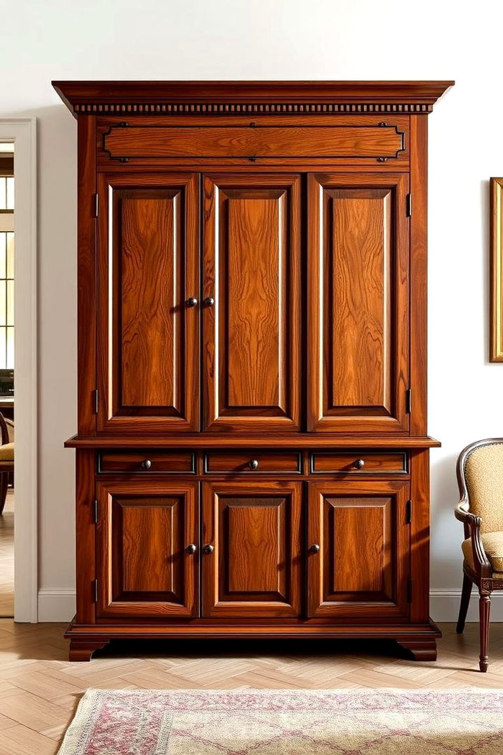 Classic Spanish Wooden Cabinets - 22 Spanish Style Bathroom Ideas