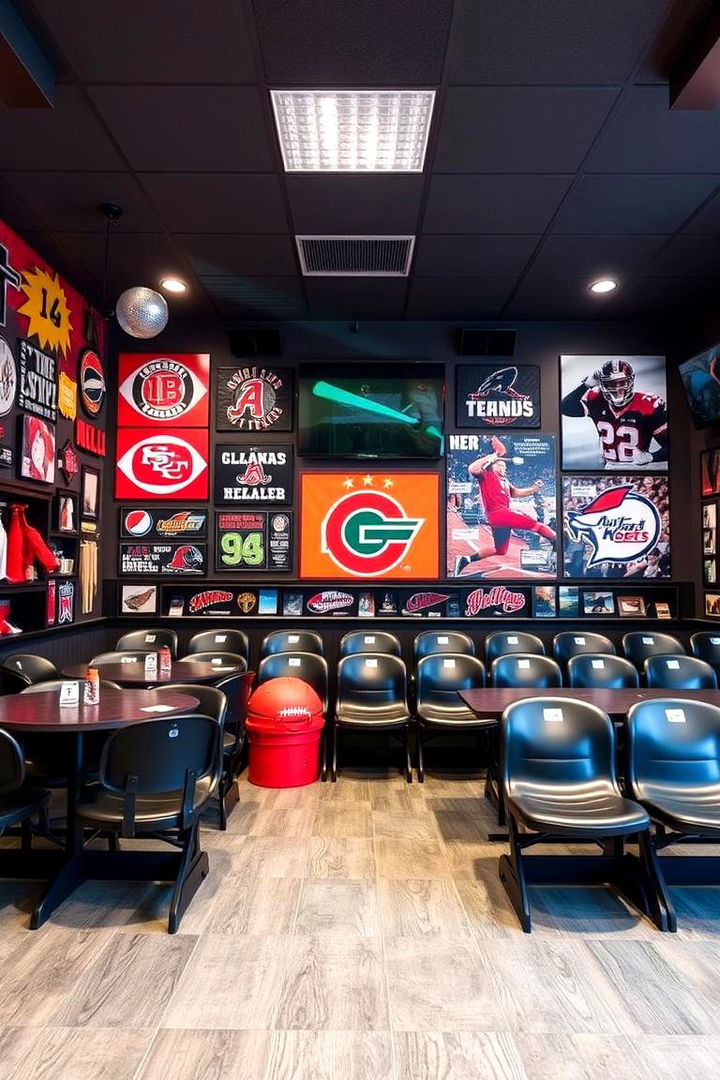 Classic Sports Enthusiasts Space - 22 Man Cave Bedroom Ideas