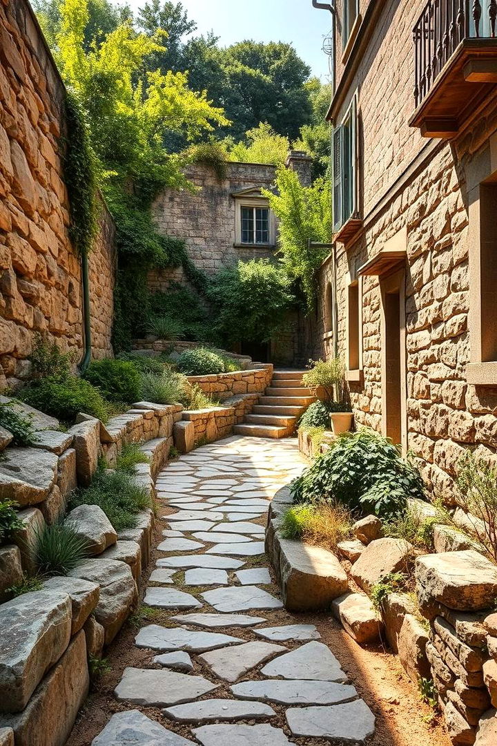 Classic Stone Terraces - 22 Terraced Garden Ideas