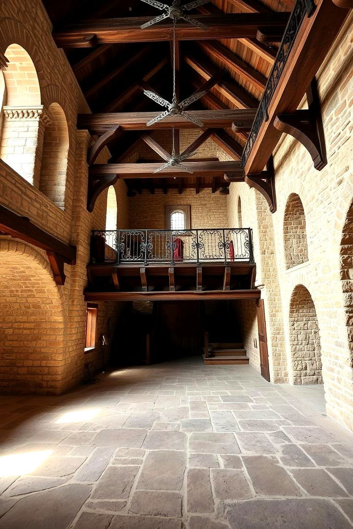 Classic Stoneworks - 22 Castle Living Room Ideas