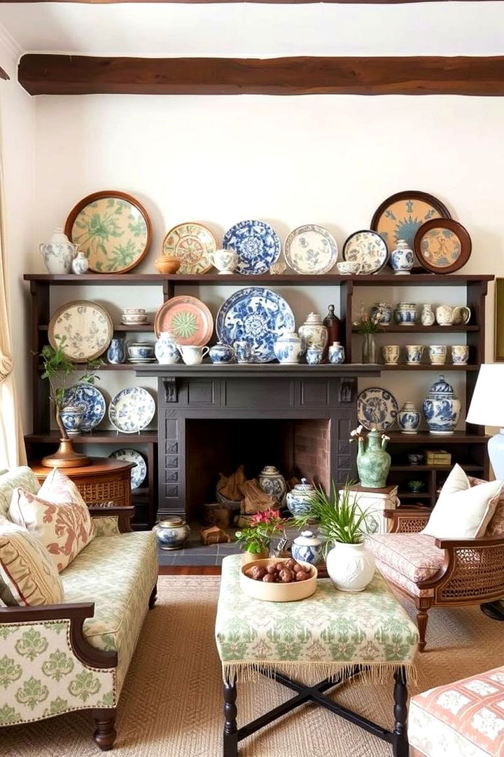 Classic Tuscan Patterns - 22 Tuscan Living Room Ideas