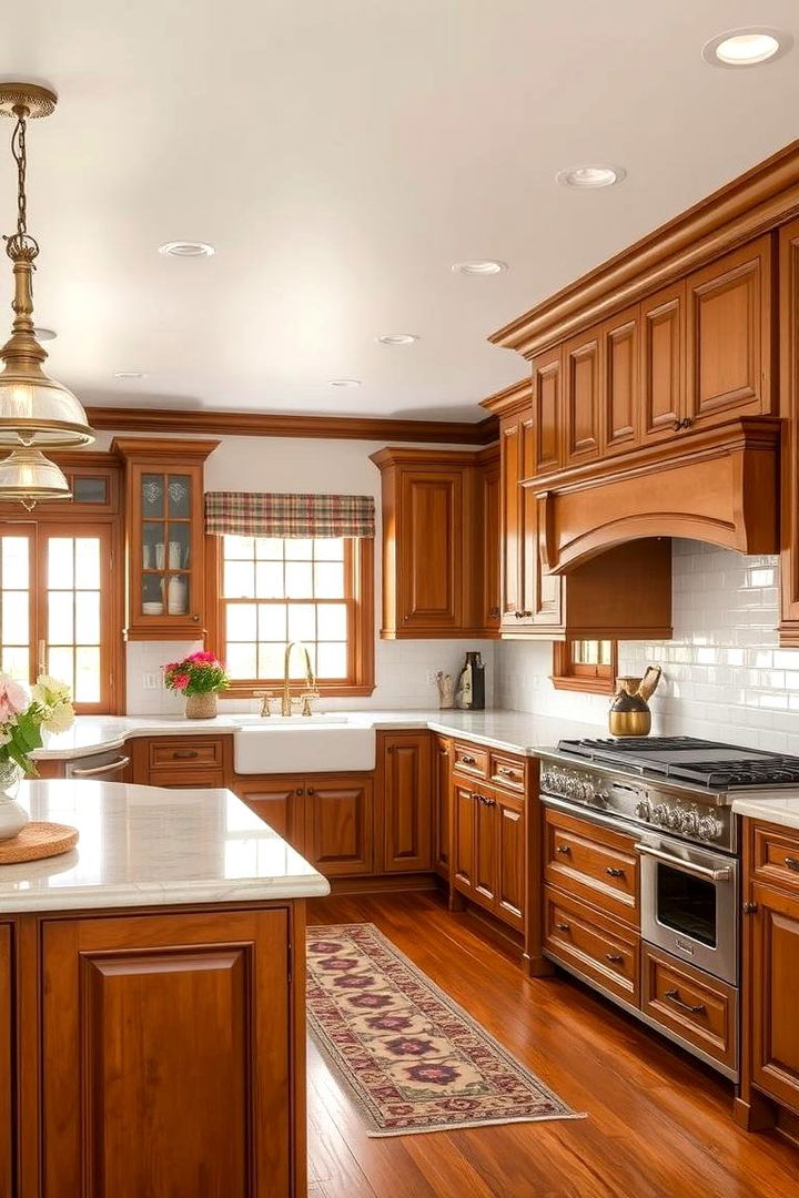 Classic U Shape Charm - 22 U Shaped Kitchen Ideas