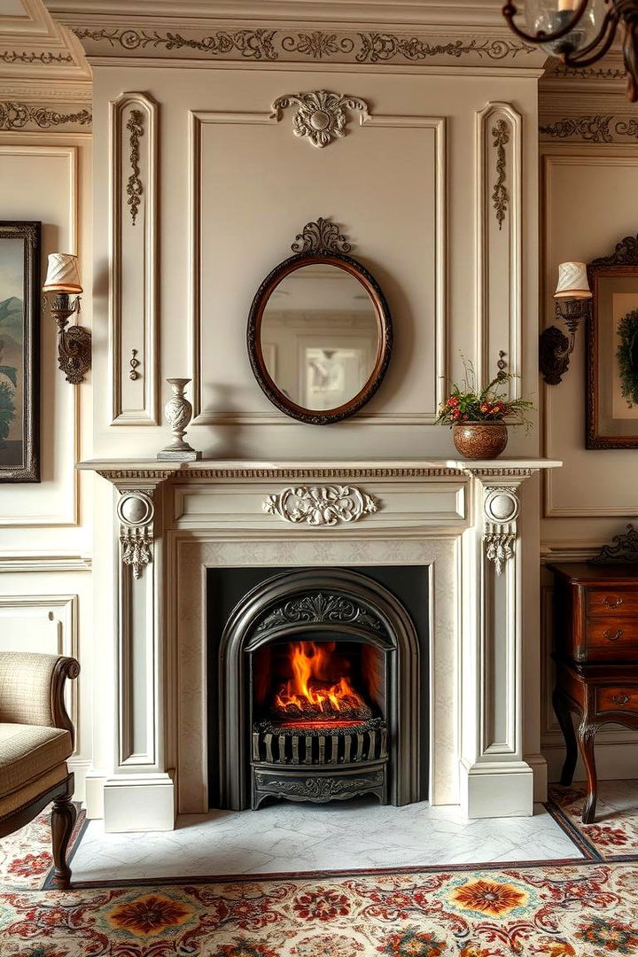Classic Vintage Electric Fireplace - 22 Electric Fireplace Ideas