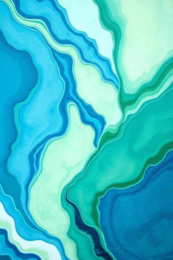 Classic Watercolor Effects - 22 Pool Murals