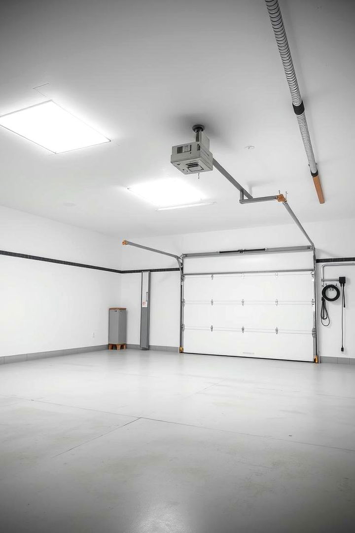 Classic White for Timeless Appeal - 22 Garage Wall Paint Ideas