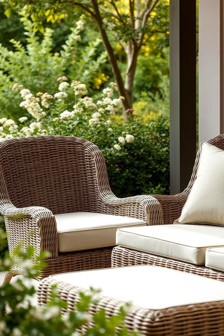 Classic Wicker Furniture Collection - 22 Garden Furniture Ideas