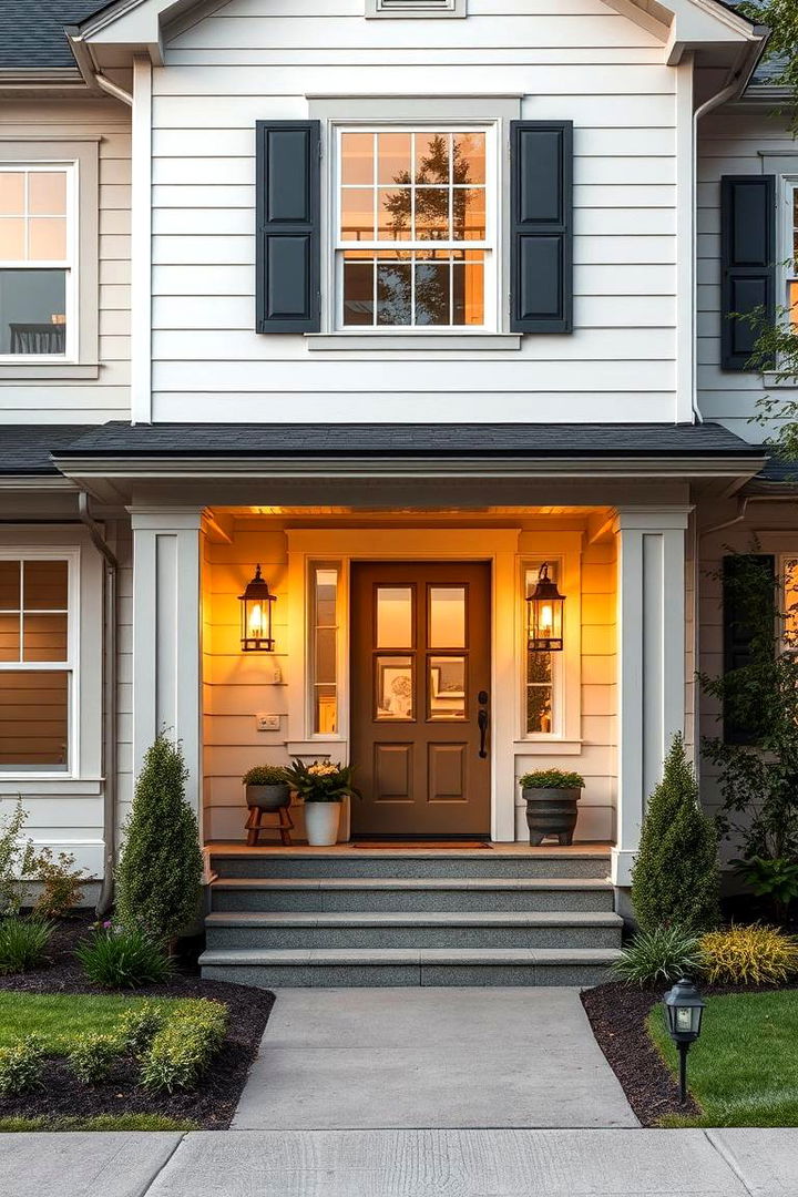 Classic and Modern Blend - 22 Two-tone Siding Designs
