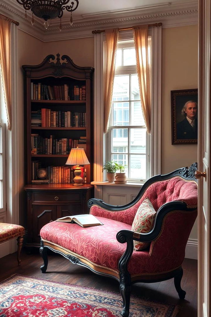 Classical Leisure Corners - 22 Victorian Bedroom Ideas