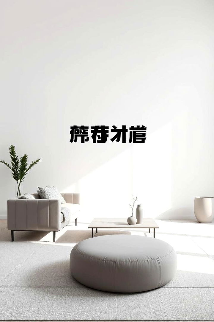 Clean Lines and Geometric Forms - 22 Minimalist Living Room Ideas