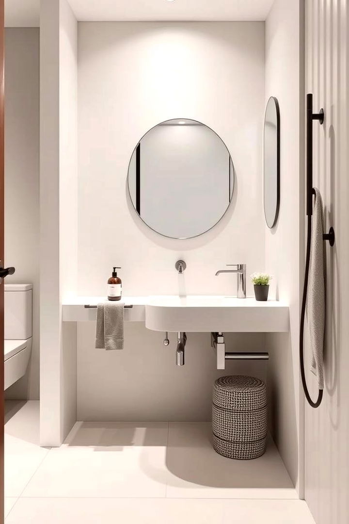 Clean Lines and Simple Fixtures - 22 Japandi Bathroom Ideas
