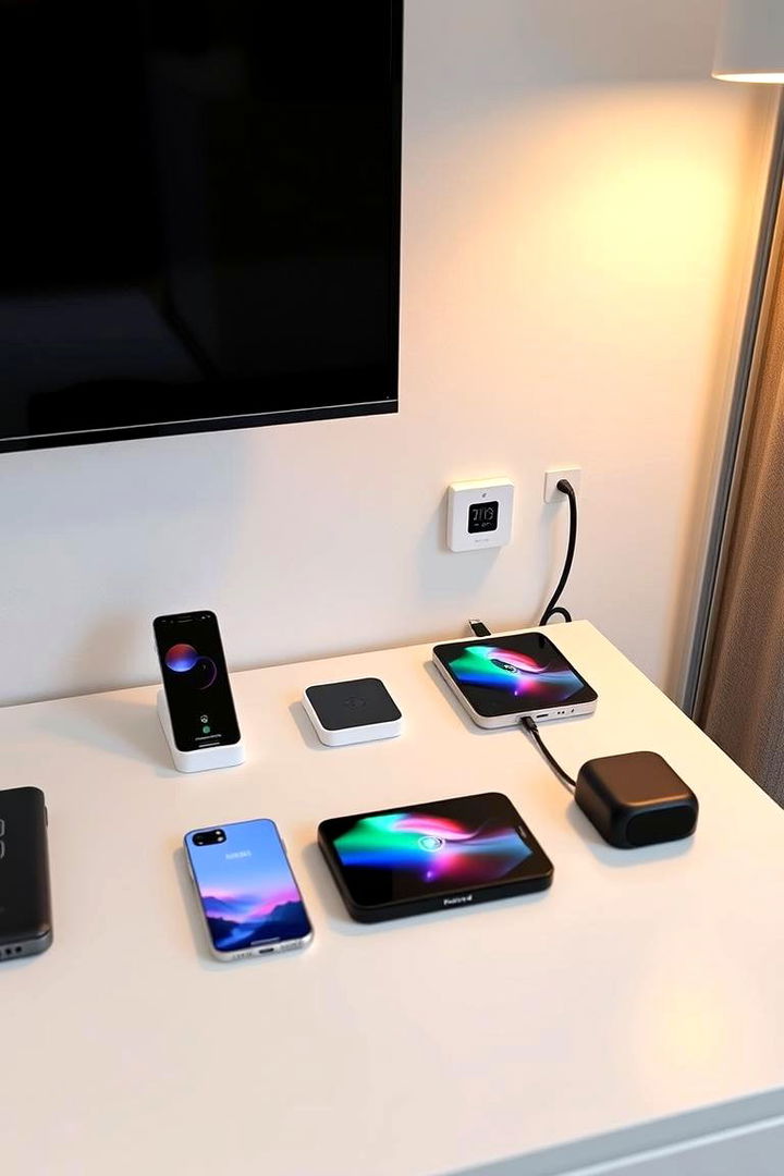 Clean Tech Integration - 22 Clean Girl Room Ideas
