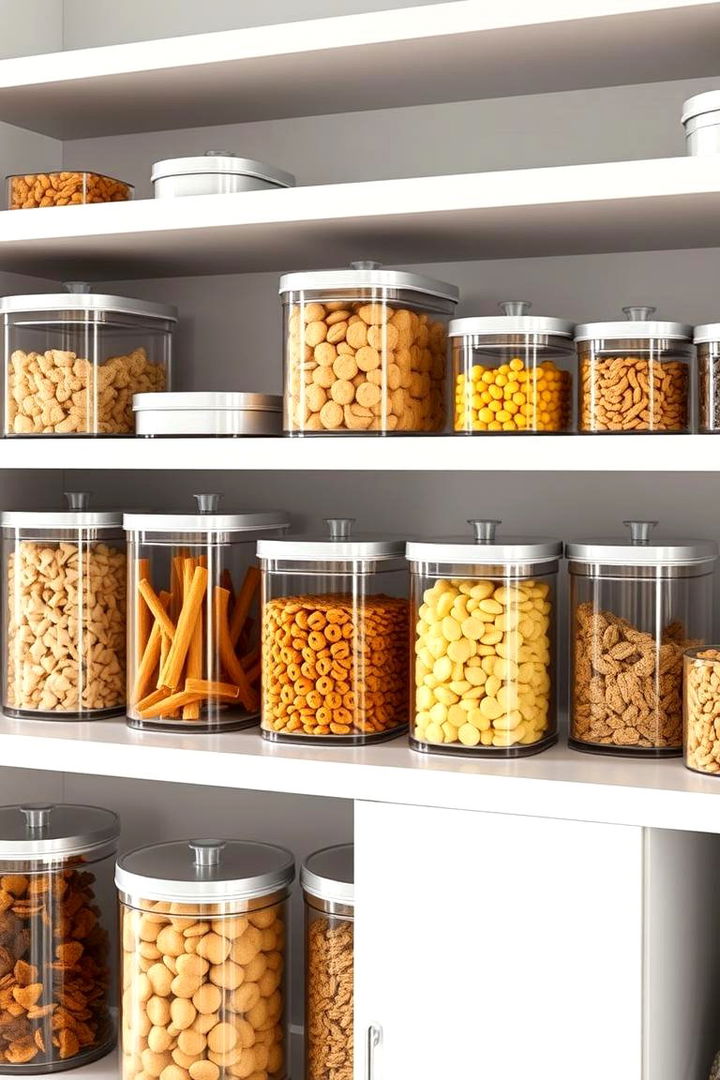 Clear Acrylic Containers - 22 Snack Storage Ideas