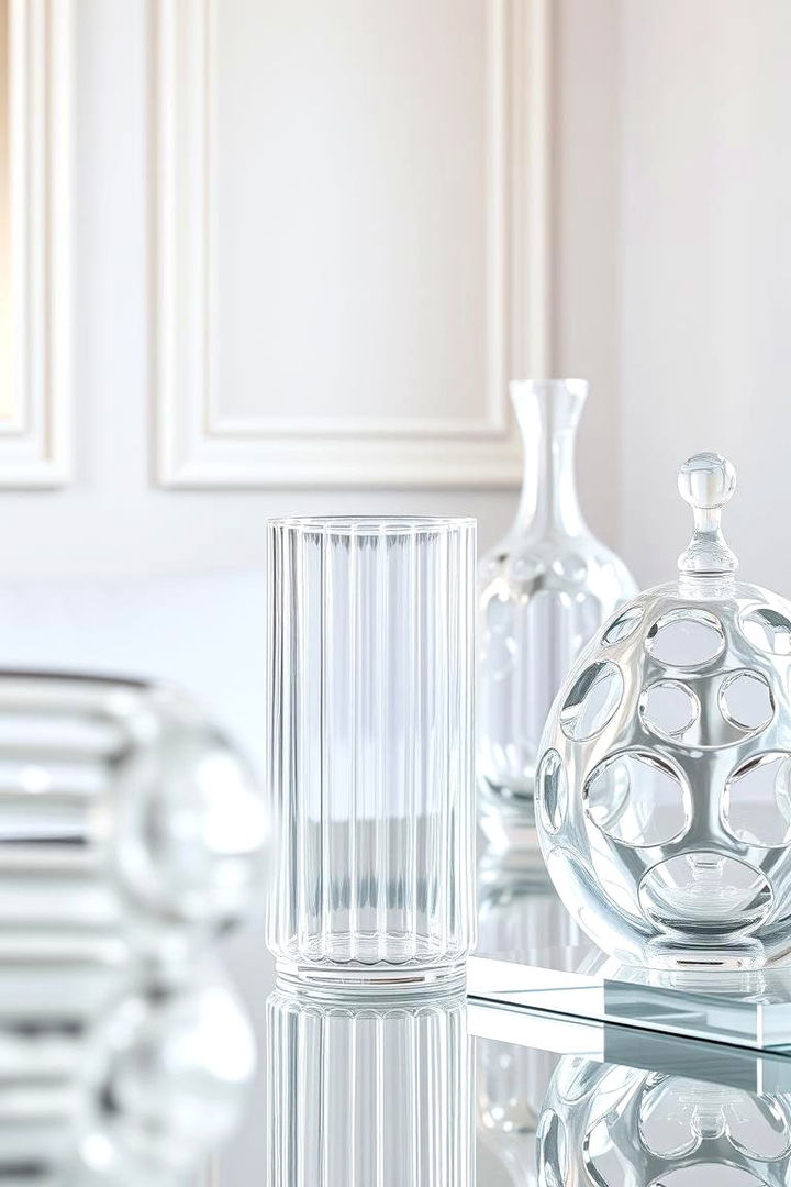 Clear Acrylic Decor - 22 frozen room decor ideas