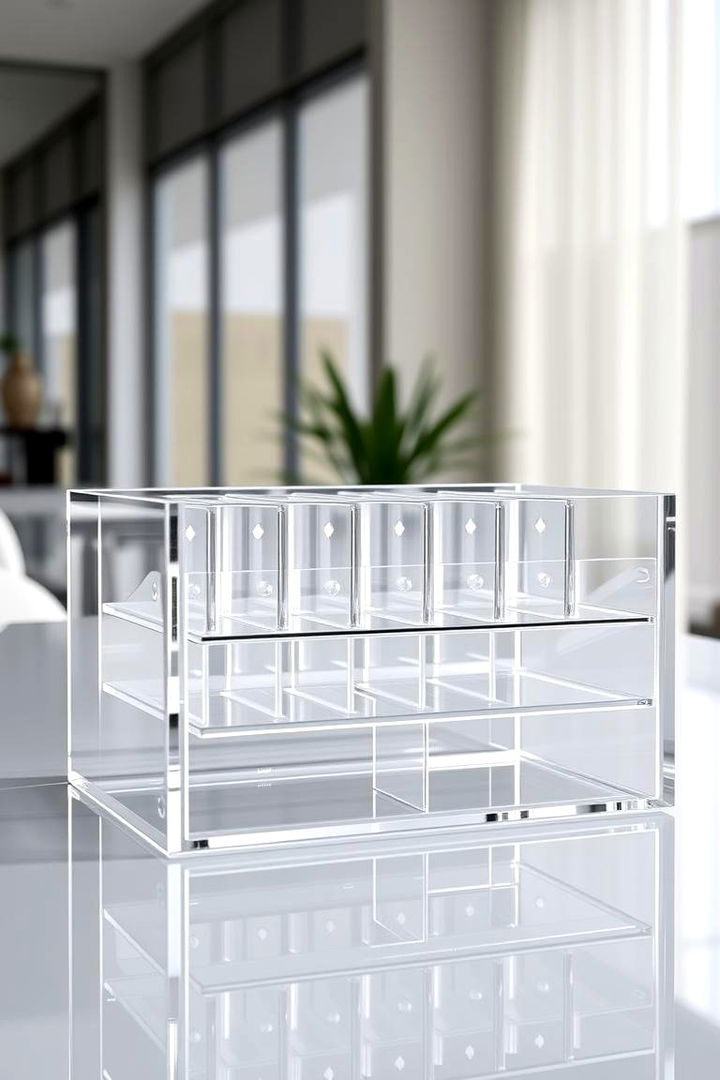 Clear Acrylic Organizer - 22 Jewelry Storage Ideas