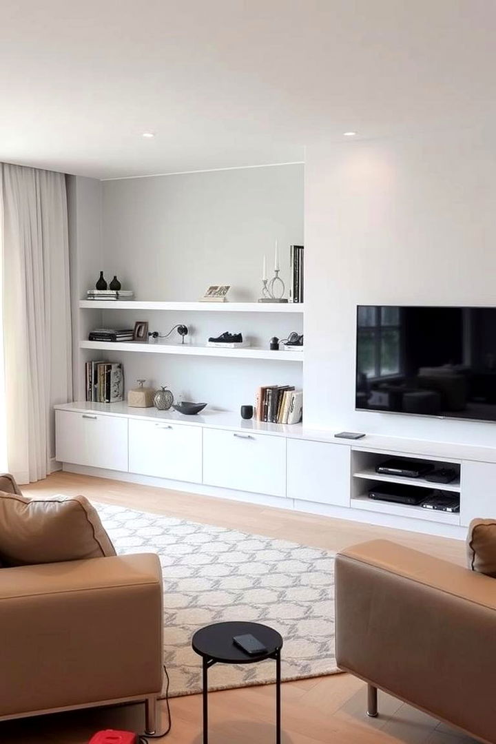 Clever Cable Management - 22 Small Living Room Ideas