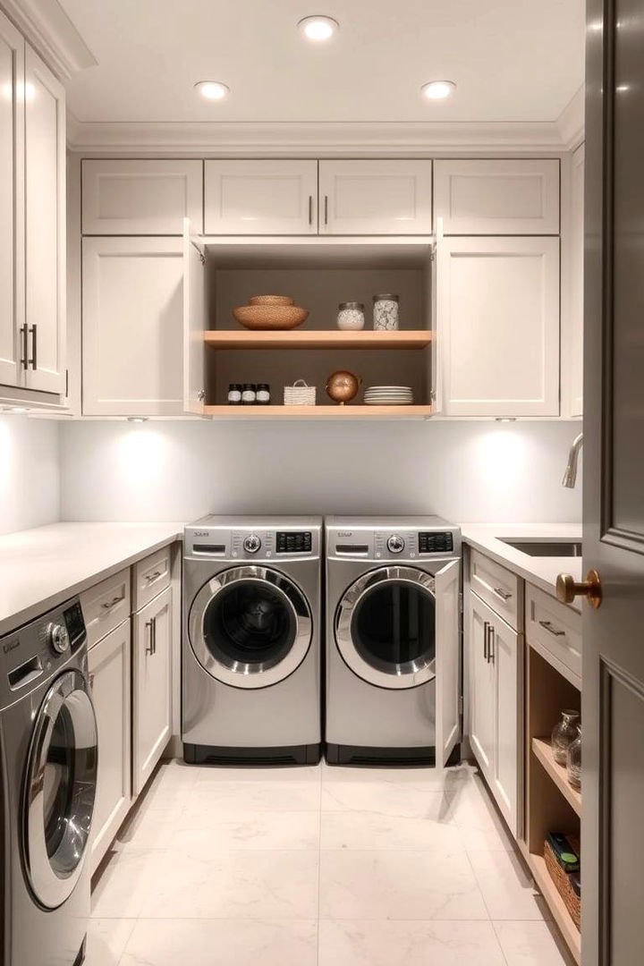 Clever Hidden Storage - 22 Laundry Room Storage Ideas