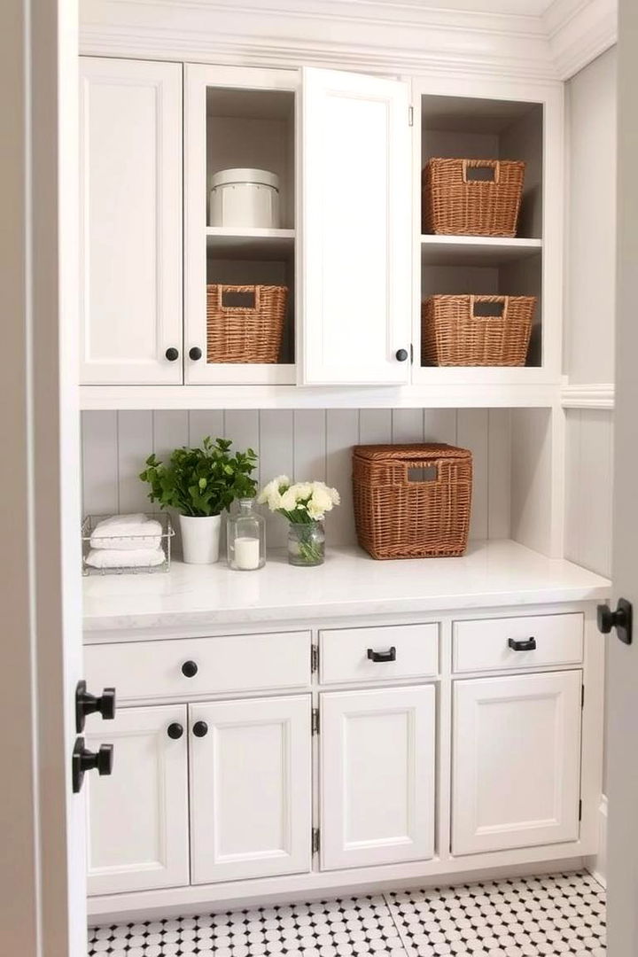 Clever Storage Solutions for Clutter Free Design - 22 Modern Farmhouse Bathroom Ideas