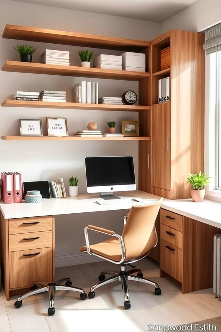 Clever Storage Solutions - 22 Home Office Decor Ideas