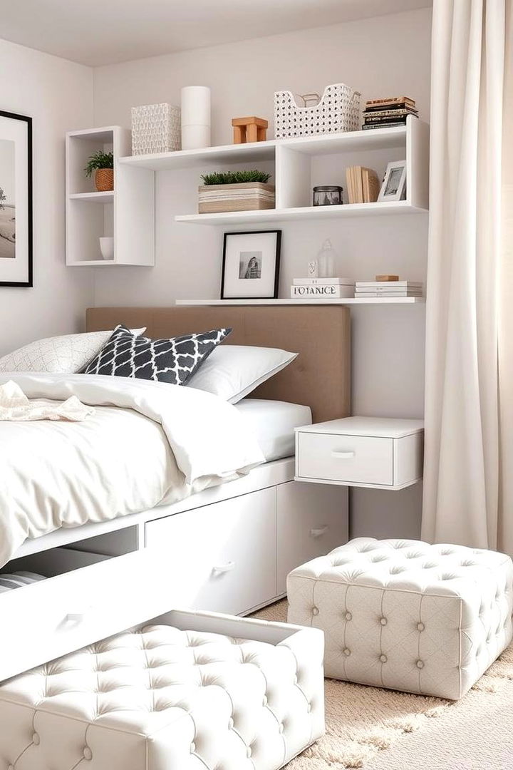Clever Storage Strategies to Reduce Clutter - 22 Minimalist Dorm Room Ideas